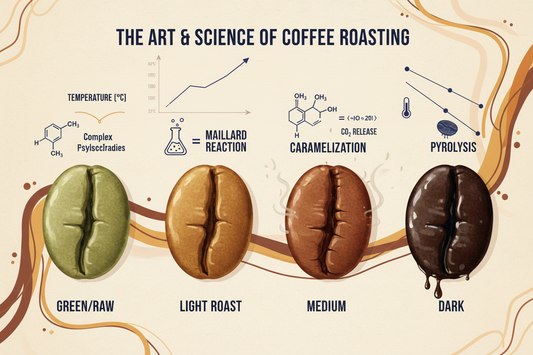 The Art and Science of Roasting: How Profiling Shapes Acidity and Body in Specialty Coffee